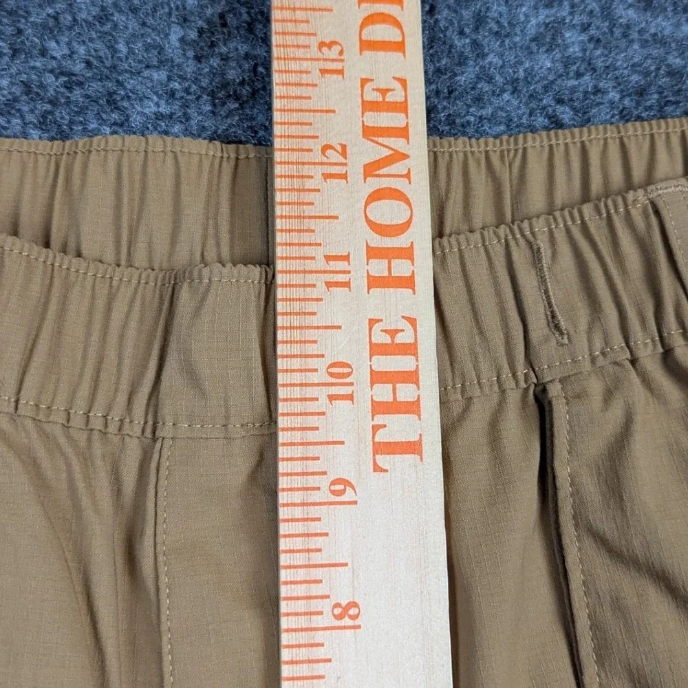 The North Face Mens Class V Belted Shorts Tan Utility Cargo Ripstop Large NWT